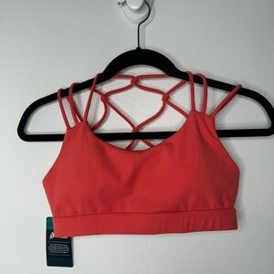 P'tula Coral Strappy Sports Bra NWT Medium